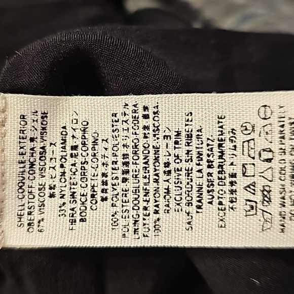 Free People Black & Brown Printed Hands To Hold Front Slit Velvet Maxi Dress-2 - Picture 12 of 12